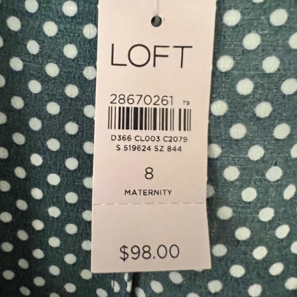 Loft Maternity Wrap Dress - Picture 3 of 3